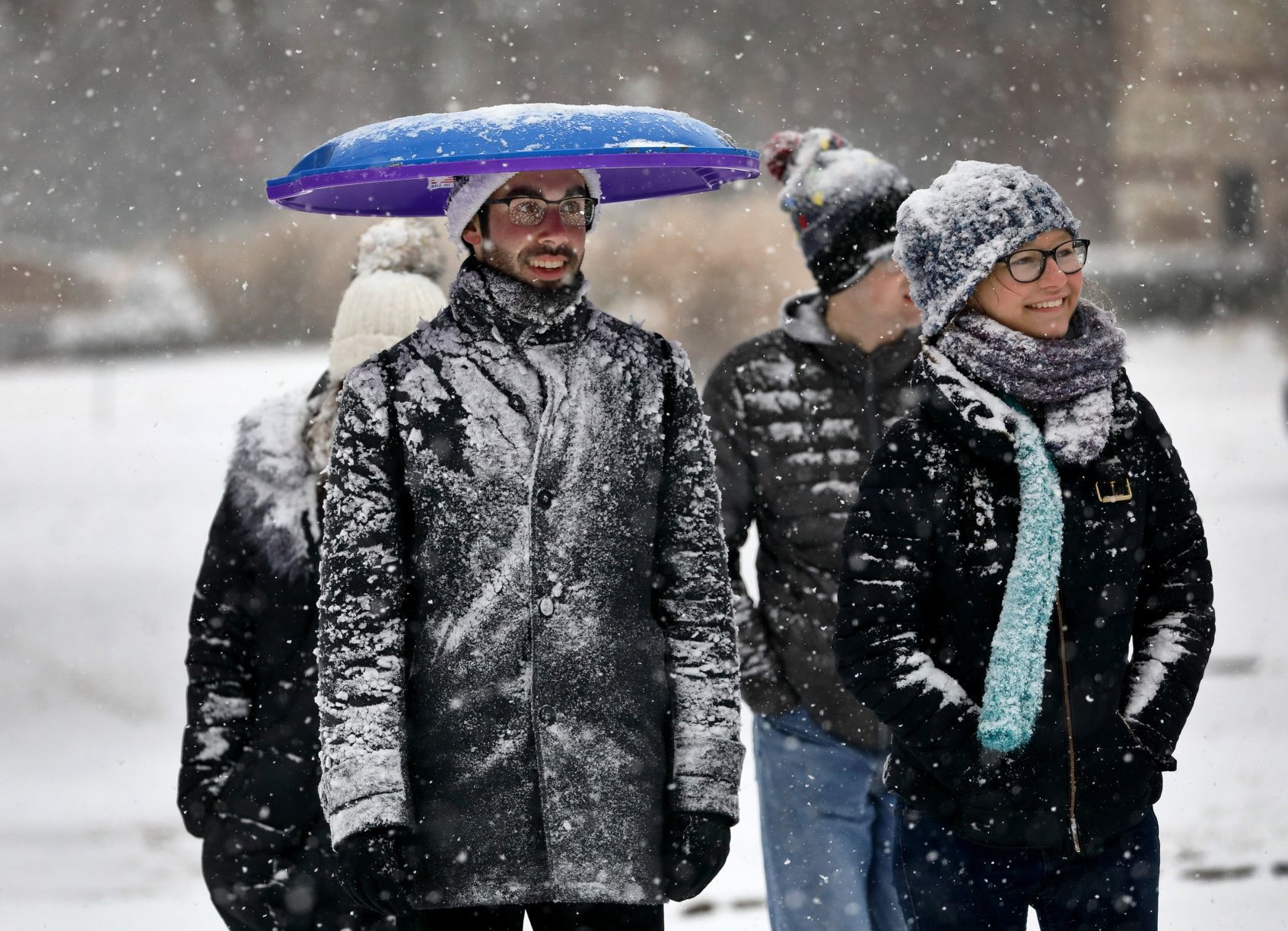 Second day of snow around St. Louis